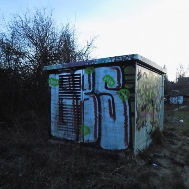 Graffiti Wall - Photo by AGON - BRS, Puls (2014)