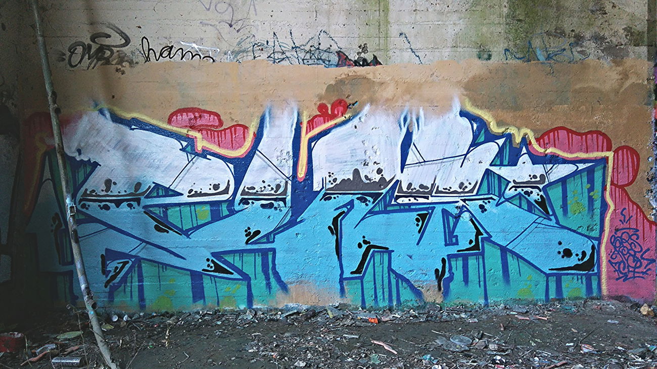 Graffiti Wall - Photo by AGON - Puls, BRS, APS (2015)