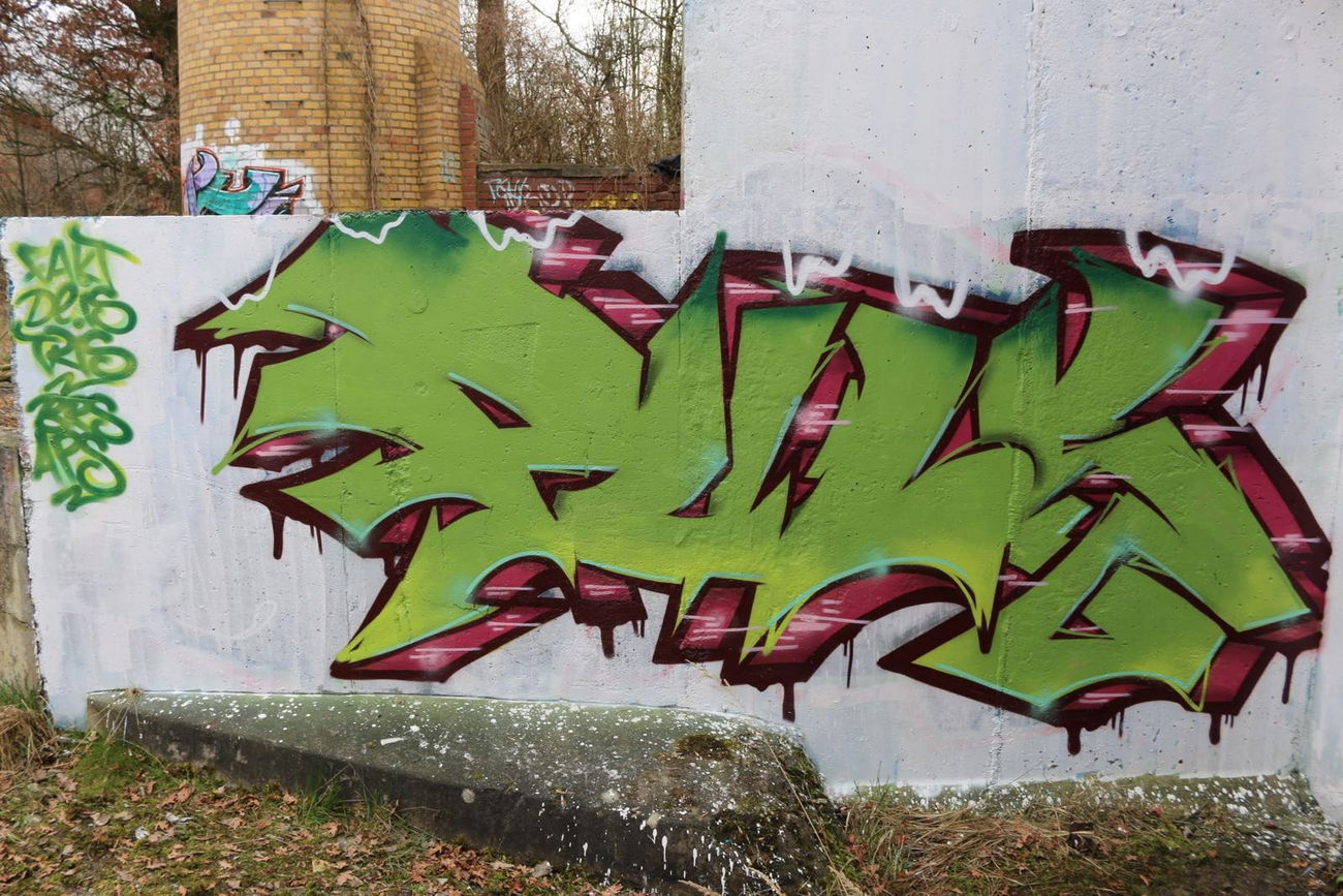 Graffiti Wall - Photo by AGON - Puls, burns, APS (2016)