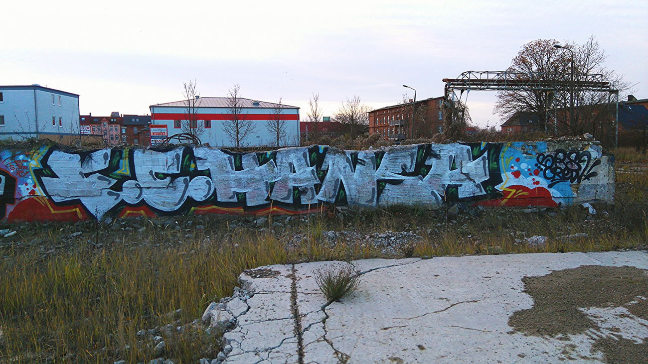 Graffiti Bombing - Photo by AGON - Puls, BRS, FCHansa (2015)