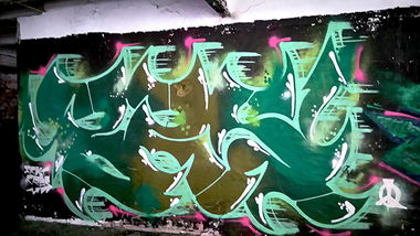 Graffiti Wall - Photo by AGON - BRS, CREW, PULS (2016)