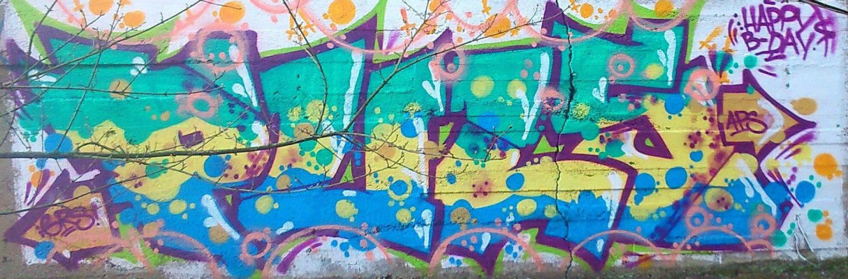 Graffiti Wall - Photo by AGON - Puls (2015)