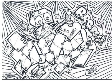 Graffiti Wall - Photo by AGON - Puls, BRS, APS (2015)