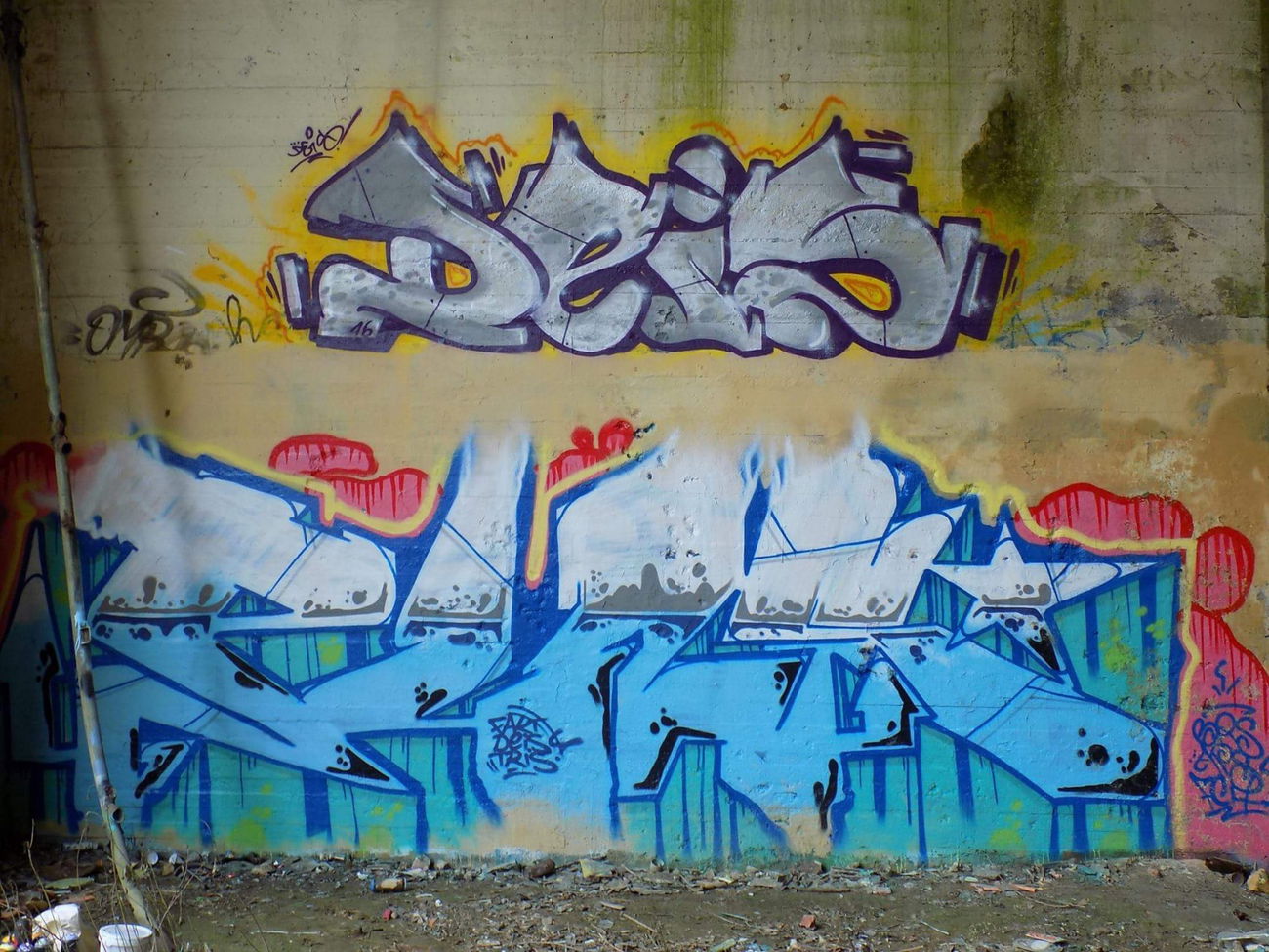 Graffiti Wall - Photo by AGON - Deis, Puls, BRS (2016)