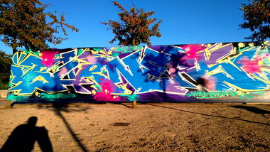 Graffiti Wall - Photo by AGON - Puls, BRS, APS (2016)