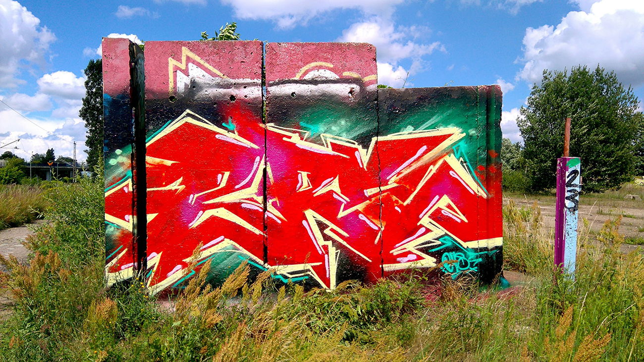 Graffiti Wall - Photo by AGON - BRS, CREW, PULS (2016)