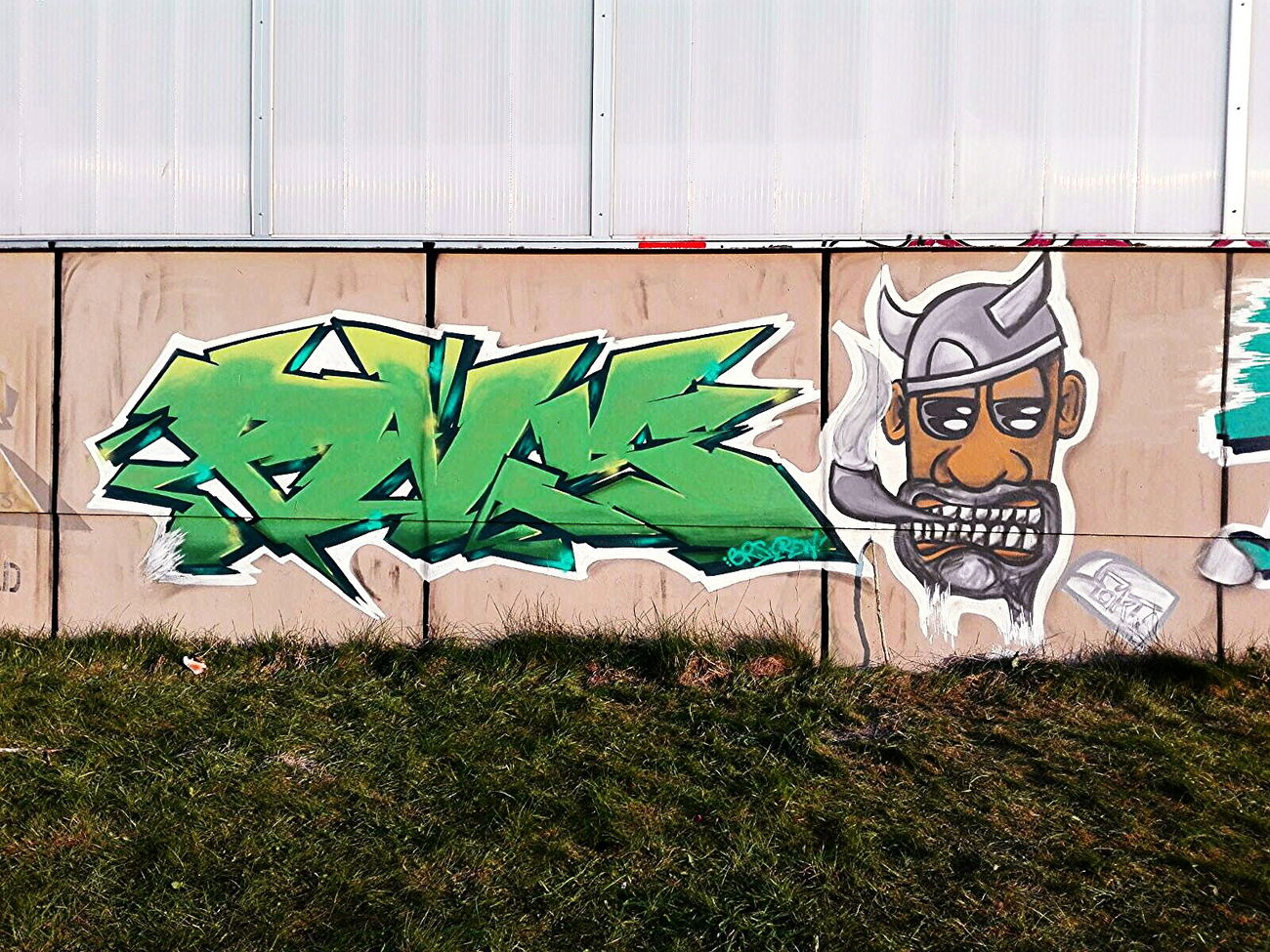 Graffiti Wall - Photo by AGON - Puls, Fakt, BRS (2016)