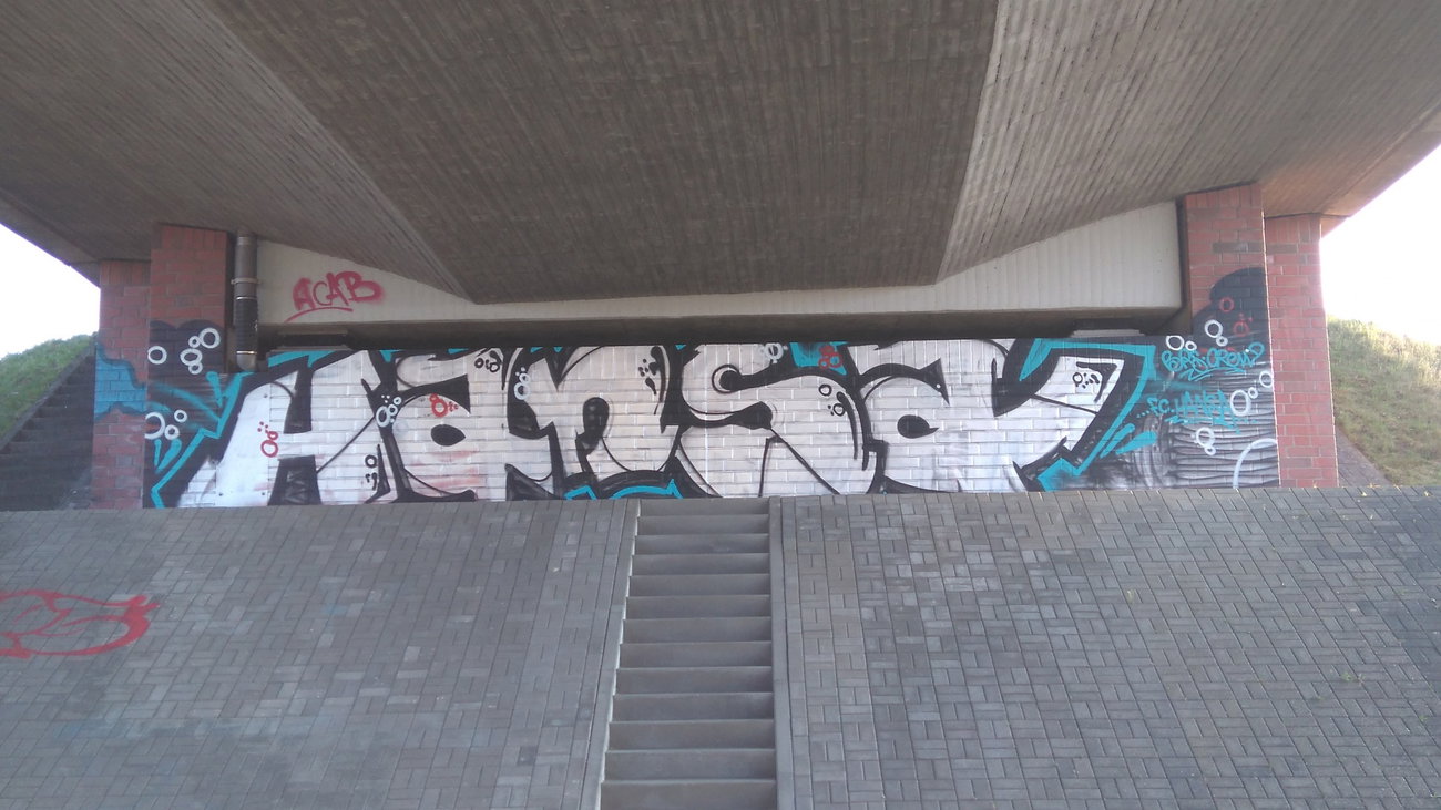 Graffiti Photo by AGON - BRS, CREW, Hansa (2015)