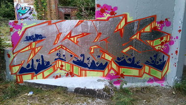 Graffiti Wall - Photo by AGON - Puls, BRS, APS (2016)