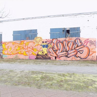 Graffiti Wall - Photo by AGON - DEIS, SKAF, PULS. (2015)