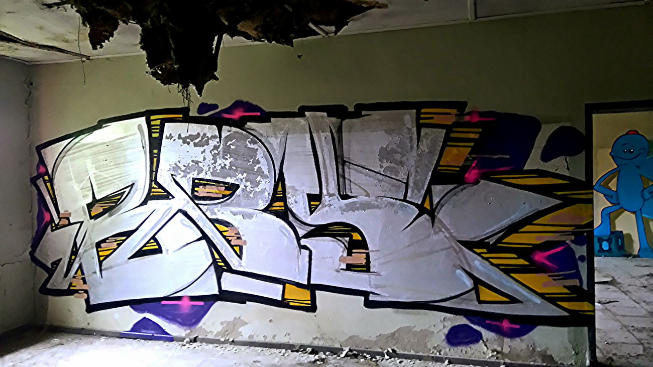 Graffiti Wall - Photo by AGON - BRS, CREW, PULS (2016)