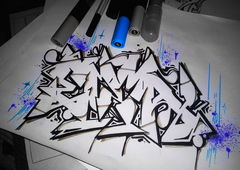 Graffiti Sketch - Photo by AGON - Puls, Emma, brs