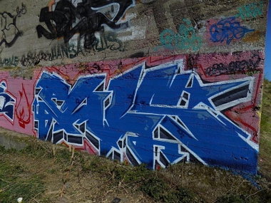 Graffiti Wall - Photo by AGON - Puls, BRS, Deis (2015)