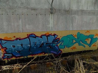 Graffiti Wall - Photo by AGON - Puls, Deis (2015)