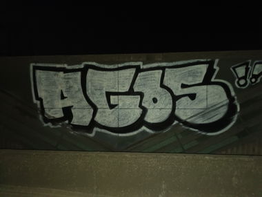 Graffiti Bombing - Photo by AGOS99