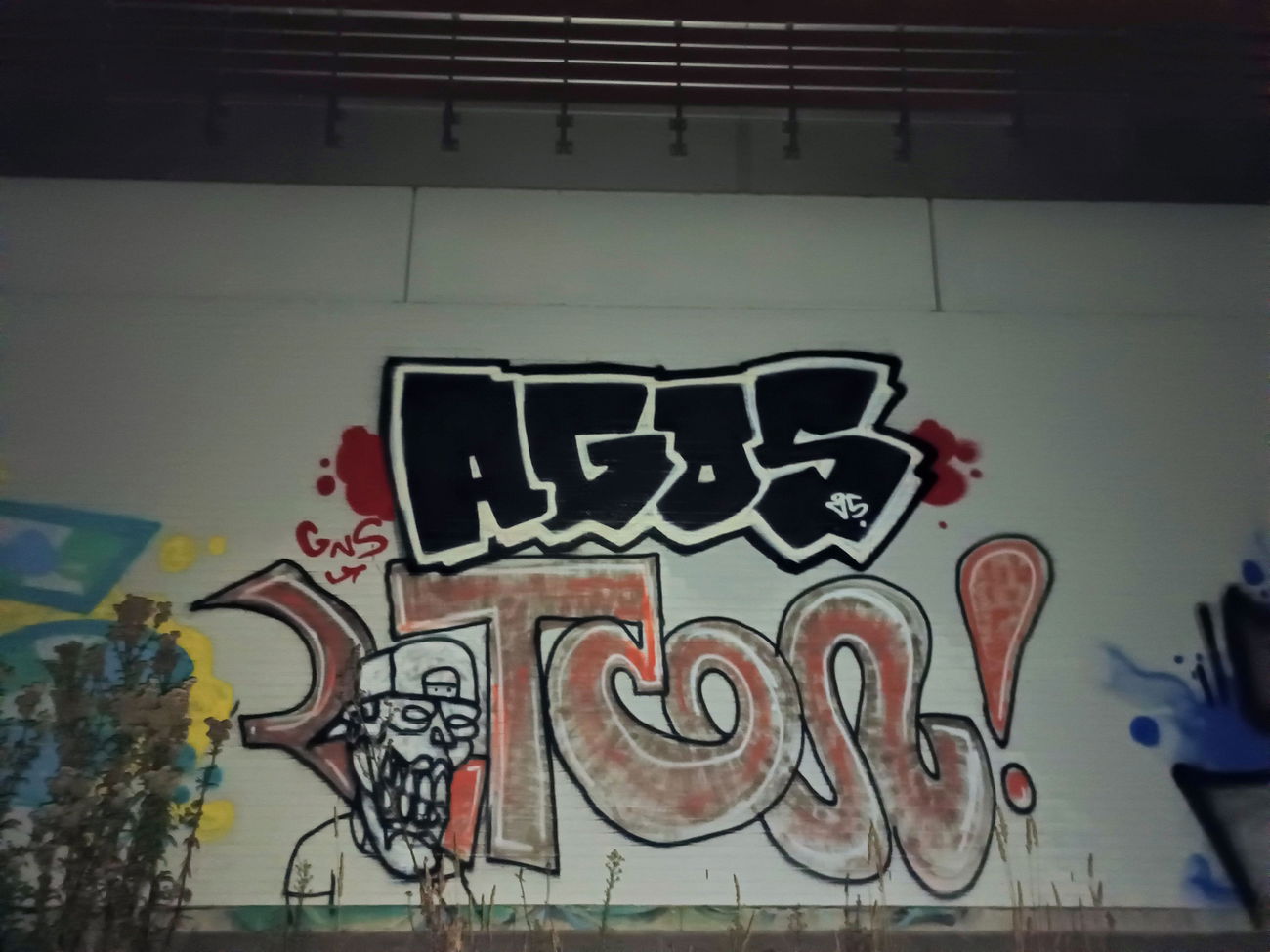 Graffiti Wall - Photo by AGOS99