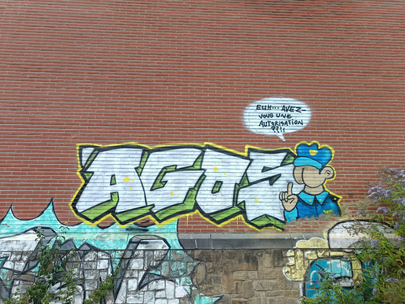 Graffiti Wall - Photo by AGOS99