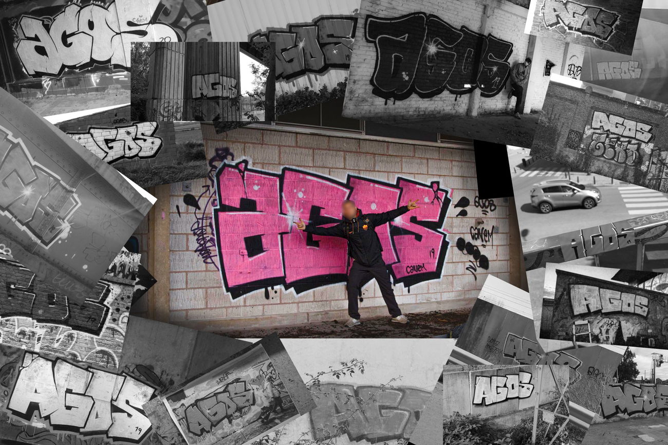 Graffiti Wall - Photo by AGOS99