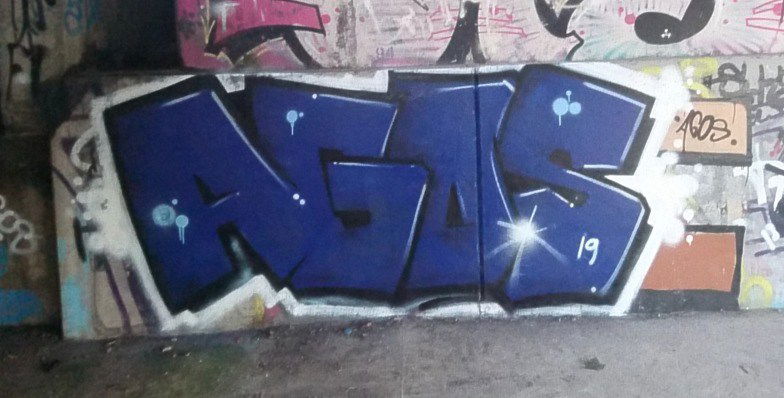 Graffiti Wall - Photo by AGOS99