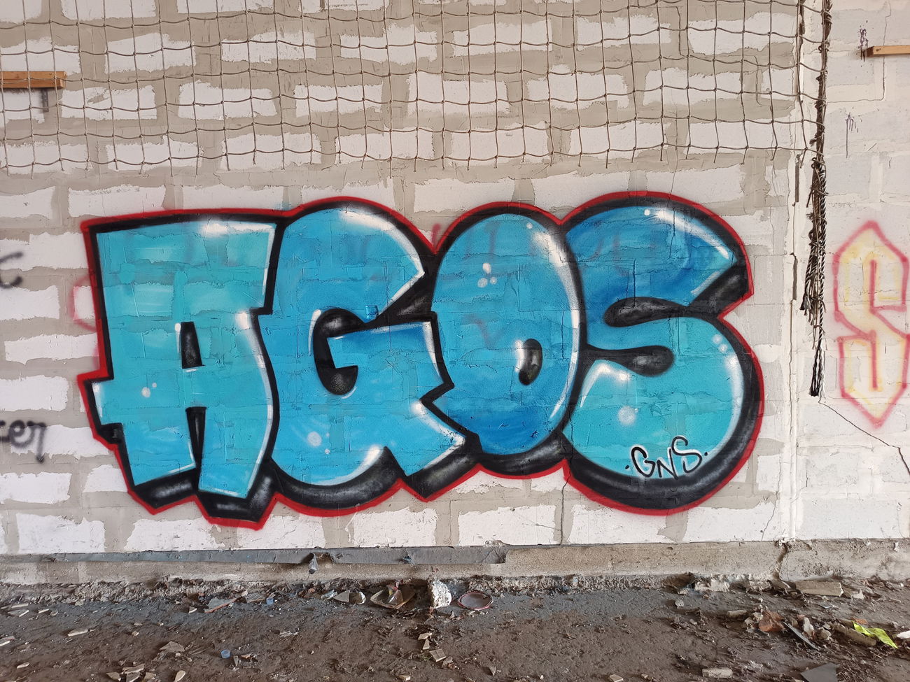 Graffiti Bombing - Photo by AGOS99
