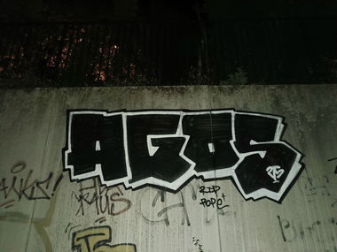 Graffiti Wall - Photo by AGOS99