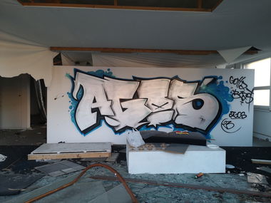 Graffiti Wall - Photo by AGOS99