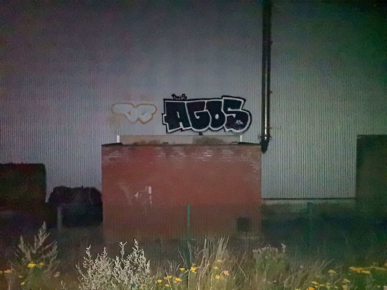 Graffiti Bombing - Photo by AGOS99