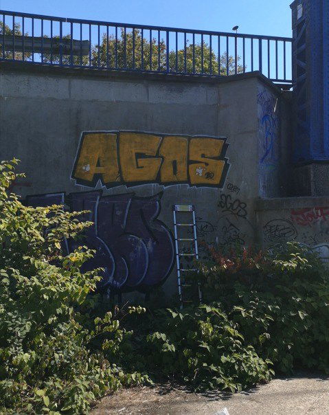 Graffiti Wall - Photo by AGOS99