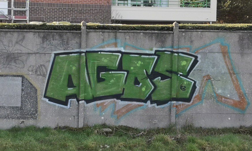 Graffiti Wall - Photo by AGOS99