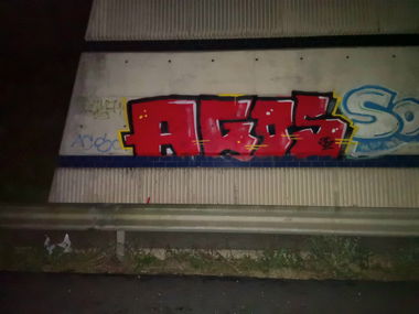 Graffiti Bombing - Photo by AGOS99