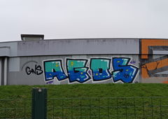 Graffiti Bombing - Photo by AGOS99