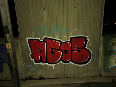 Graffiti Bombing - Photo by AGOS99