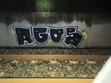 Graffiti Wall - Photo by AGOS99