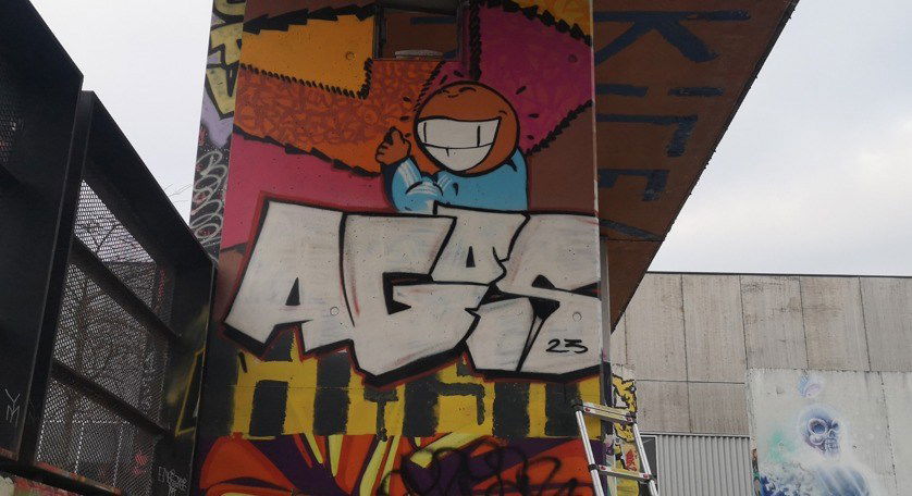 Graffiti Wall - Photo by AGOS99