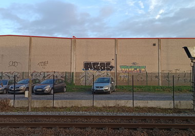 Graffiti Bombing - Photo by AGOS99