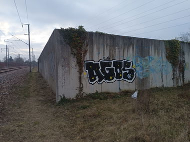 Graffiti Wall - Photo by AGOS99