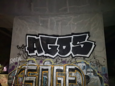 Graffiti Artwork - Photo by AGOS99