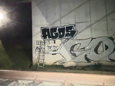 Graffiti Wall - Photo by AGOS99
