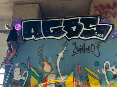 Graffiti Wall - Photo by AGOS99