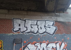 Graffiti Bombing - Photo by AGOS99