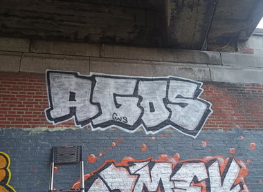 Graffiti Bombing - Photo by AGOS99