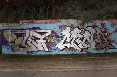Graffiti Wall - Photo by AGR - BLEF, MINA (2014)
