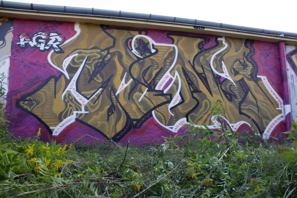 Graffiti Wall - Photo by AGR - MINA, AGR (2013)