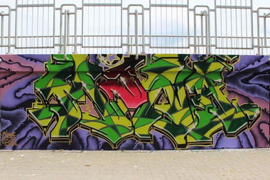 Graffiti Wall - Photo by AGR - MINA, AGR (2013)