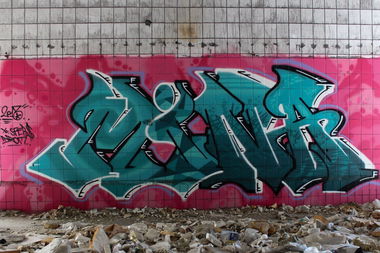 Graffiti Wall - Photo by AGR - Mina, AGR (2013)