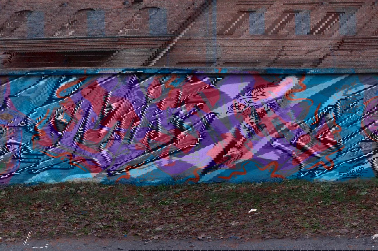 Graffiti Wall in Prabuty - Photo by AGR - Mina, AGR (2013)