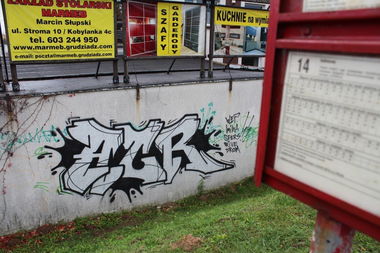 Graffiti Bombing - Photo by AGR - AGR (2013)