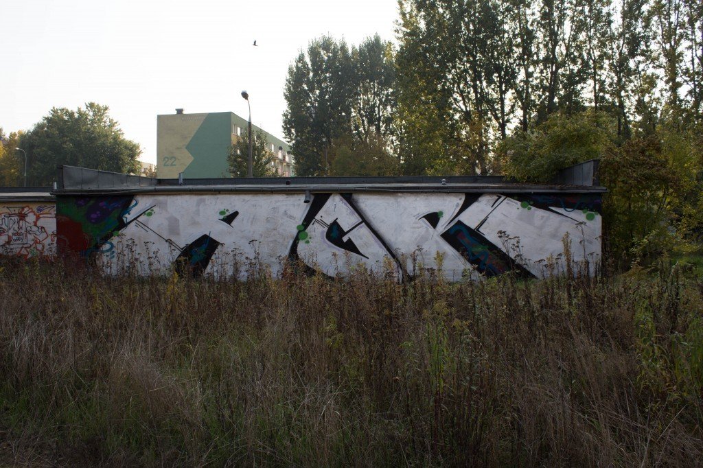 Graffiti Bombing - Photo by AGR - agr, silver, chrom (2013)