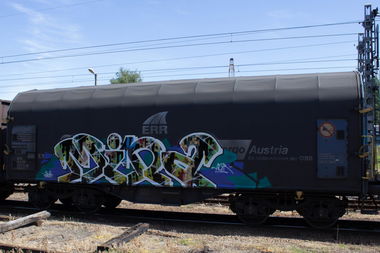 Graffiti Train - Photo by AGR - FR8 (2014)