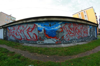 Graffiti Wall - Photo by AGR - BLEF, MINA (2014)